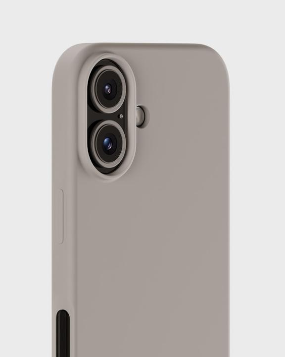 Actual product image Holdit Silicone Case iPhone 16 Plus Taupe (Apple iPhone 16 Plus)