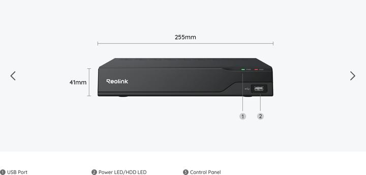 Productafbeelding Reolink NVS8 (Netwerk Video Recorder (NVR))