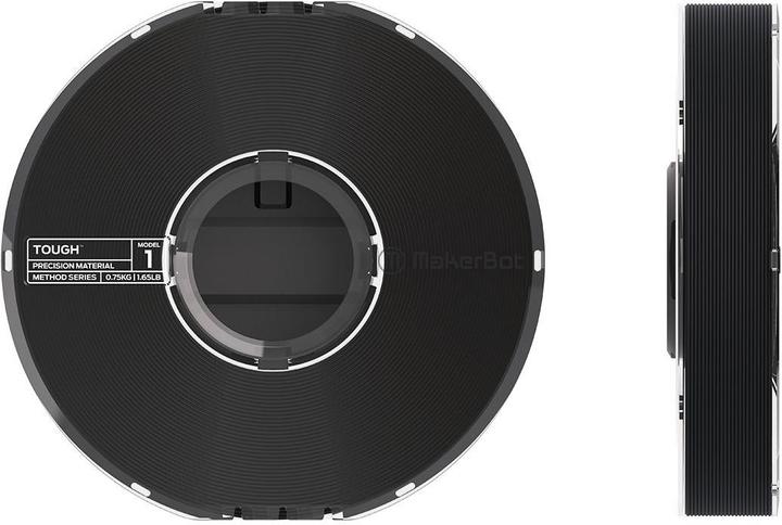 Immagine prodotto Makerbot Tough Precision, onyxblack, 0.75kg (PLA, 1.75 mm, 750 g, Nero)