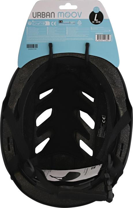Actual product image T'nB URBAN MOOV safety helmet L black (55 - 58 cm)