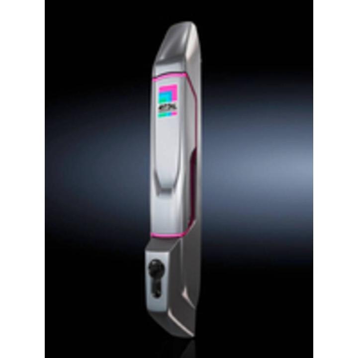 Actual product image Rittal VX comfort handle, for profile half cylinder, stainless steel