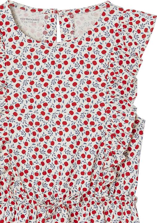 Produktbild Vertbaudet Bedrucktes Mädchen Jerseykleid mit Volantärmeln (98, 104)