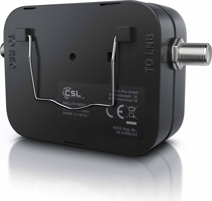 Immagine prodotto CSL Satfinder, Cercasatelliti, Scala di livello, Compatibile con l'HD, Visualizzazione del puntatore (Tecnologia di misura)