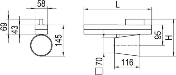 Actual product image Ridi LED track spotlight (3470 lm)