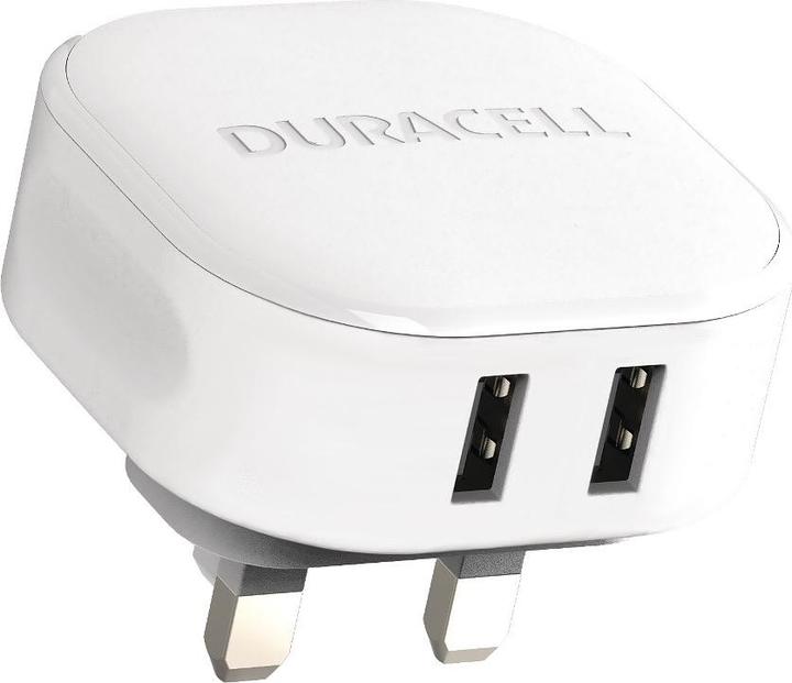 Duracell 2x2.4A USB Telefoon/Tablet Lader