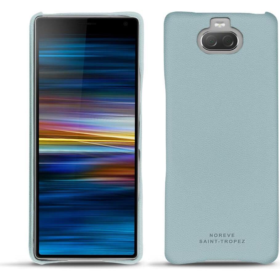 Noreve Lederschutzhülle (Sony Xperia 10 Plus), Smartphone Hülle, Blau