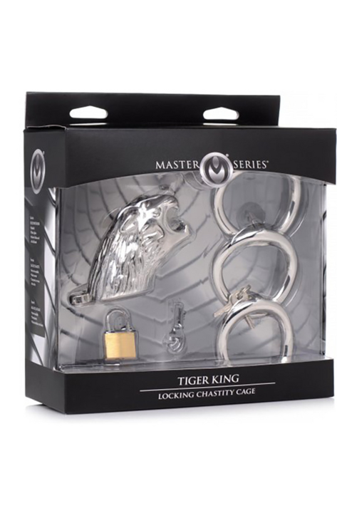 Immagine prodotto Master Series Gabbia per cazzi di Tiger King con serratura