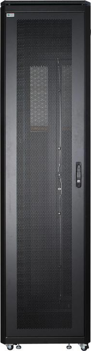 Produktbild Logon RSL46U61BL Vrijstaande rek 46U 600kg Zwart rack (46 HE, 19 Zoll Rack)