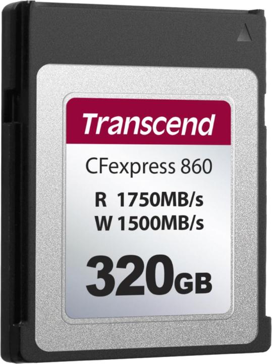 Actual product image Transcend CFexpress Card 320GB SLC (320 GB, CFexpress type B)