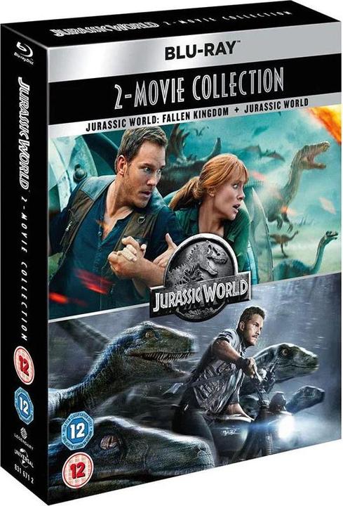 Produktbild Warner Bros Jurassic World / Jurassic World - Fallen Kingdom Blu-Ray (Blu-ray, Englisch)