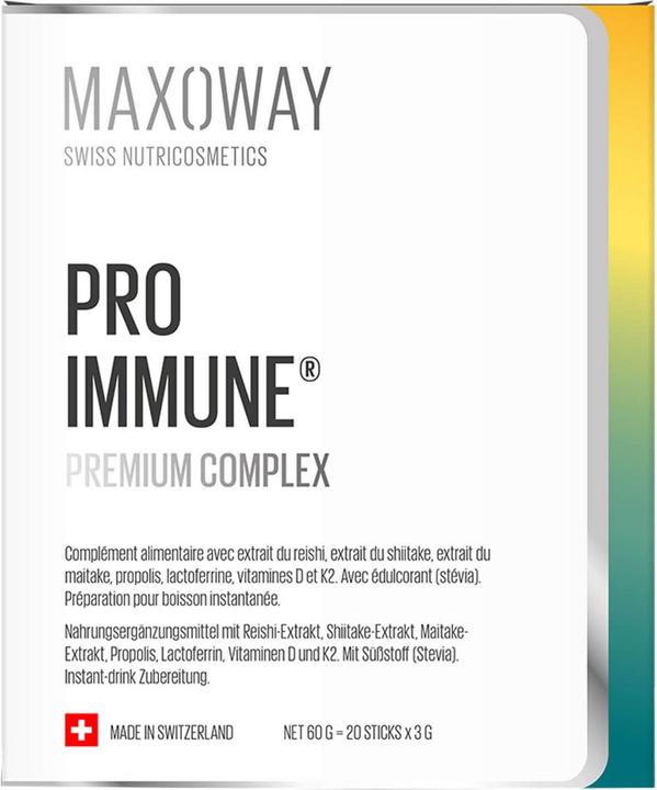 Valeurs nutritives et ingrédients Maxoway PRO IMMUNE premium complex (1 pcs, 60 g)