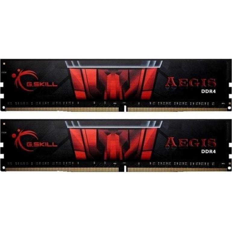 Thumbnail - G.Skill Aegis (2 x 4GB, 2400 MHz, DDR4-RAM, DIMM), RAM, Schwarz