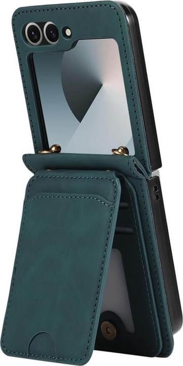 Immagine prodotto Cover-Discount Etui viele Kartenfächer mit Umhängeband (Samsung Galaxy Z Flip7)