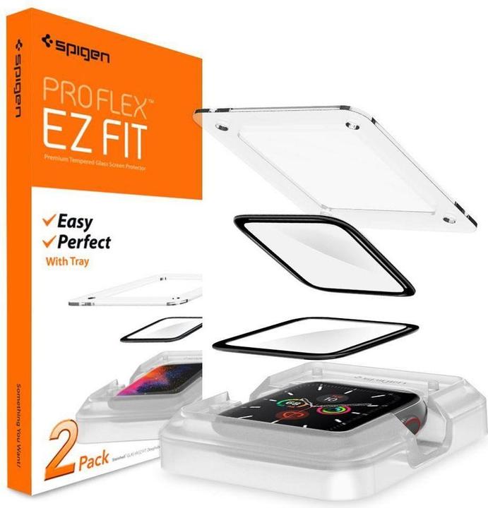 Immagine prodotto Spigen ProFlex EZ FIT Apple Watch 4/5/6 /SE 44mm AFL01220 Szkło Hybrydowe