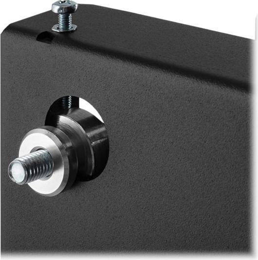 Produktbild Hagor WH Turn L - Klammer - für LCD-Display - Schwarz (Wand, 65 kg, 55" - 75")