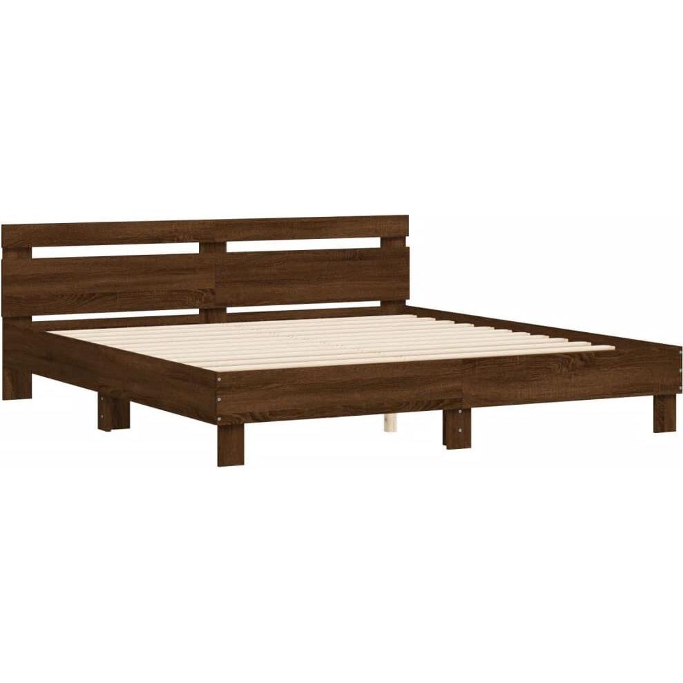 Thumbnail - VidaXL, Bett, Bettgestell mit Kopfteil (180 x 200 cm)