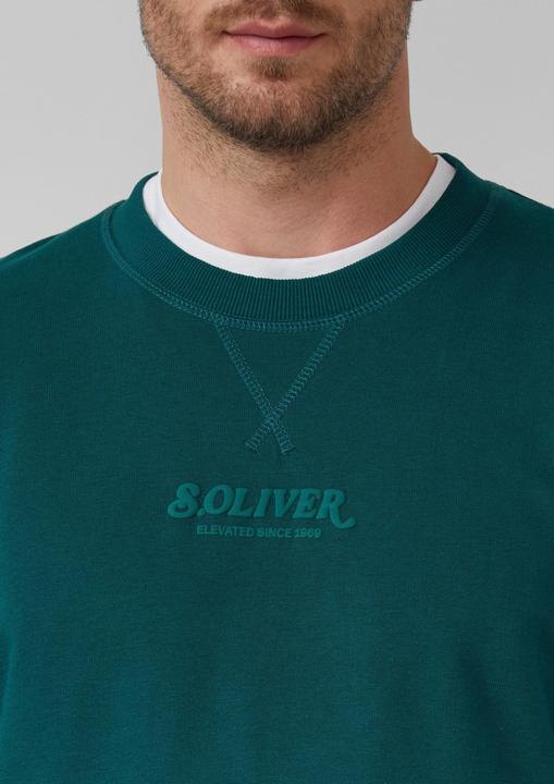 Produktbild s.Oliver Sweatshirt Sweatshirt mit Logo-Artwork (M)