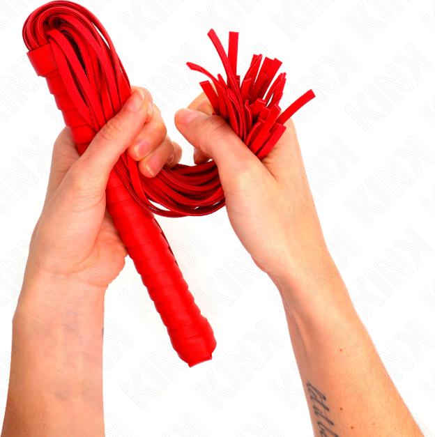 Image du produit Kink Fouet Avec Poignée Rouge Structurée 48,5 cm