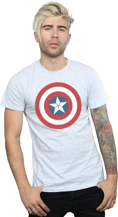 Image du produit - T-shirt CAPTAIN AMERICA CIVIL WAR SHIELD - Homme (S)