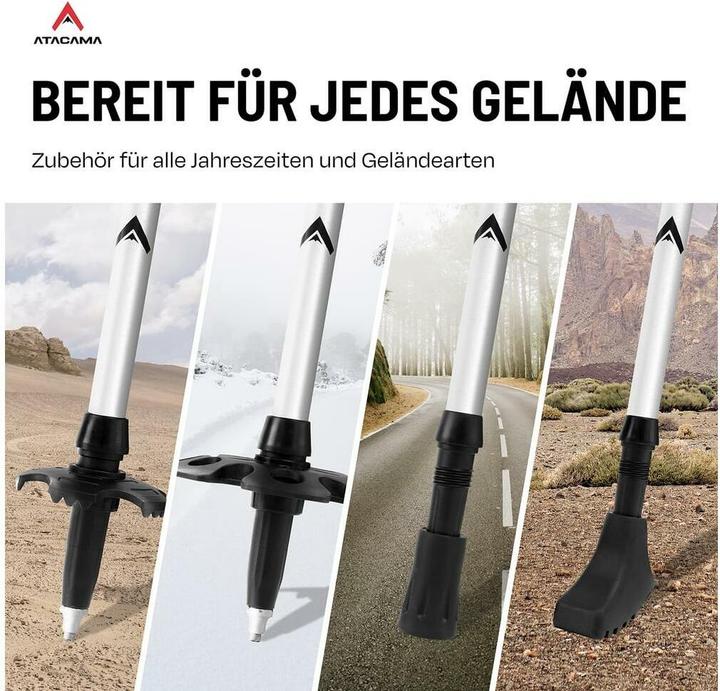 Produktbild Atacama Nordic Walking Stöcke 110-135 cm (110 - 135 cm)