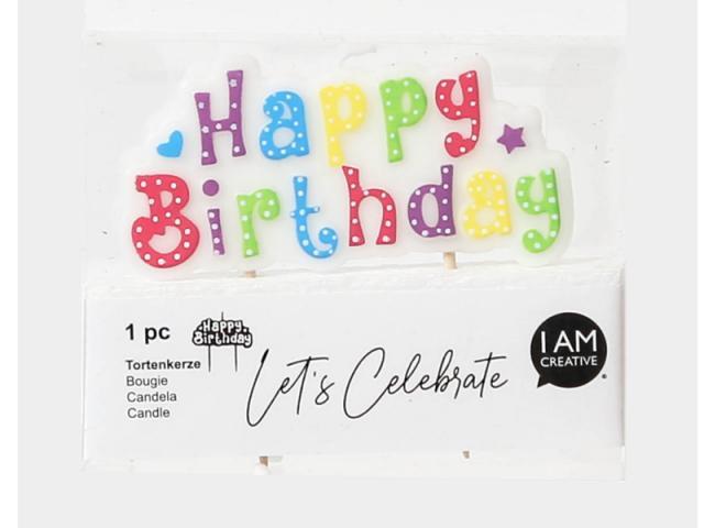 Actual product image I Am Creative Happy Birthday (1 pcs.)