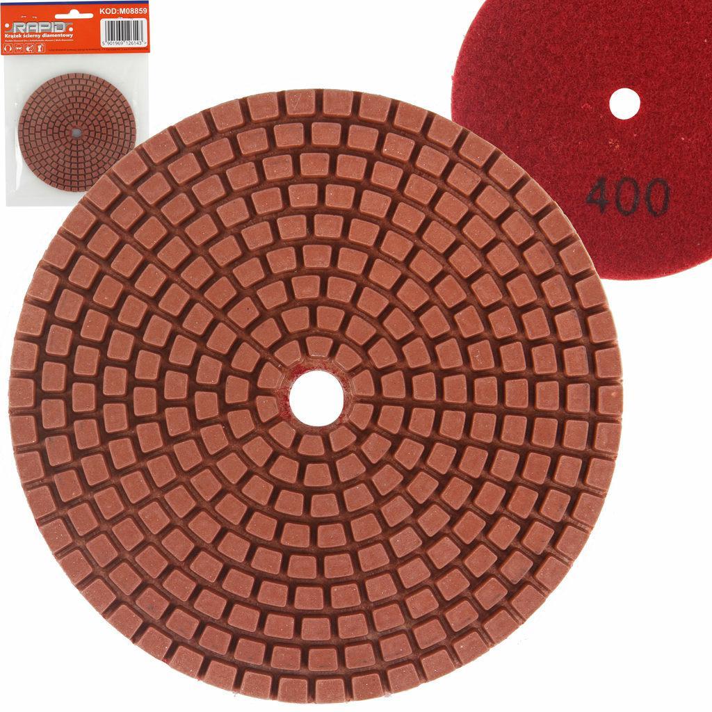 MGA, Abrasivi, MAR-POL KRĄŻEK ŚCIERNY DIAMENTOWY 100mm P400