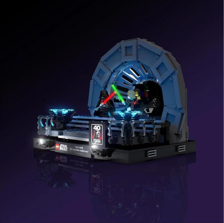 Produktbild Light my bricks LMB 2.0 LED Licht Set für LEGO® 75352 Star Wars Thronsaal des Imperators – Diorama