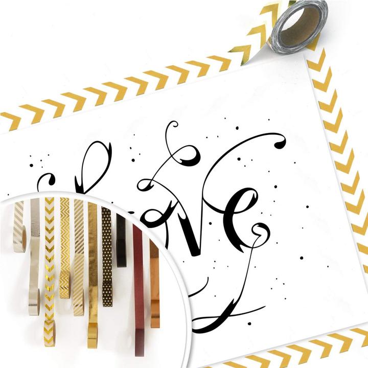 Produktbild Trenddeko Handlettering Love - weiss (150 x 120 cm)