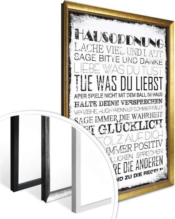 Image du produit Trenddeko Règlement intérieur (60 x 80 cm)