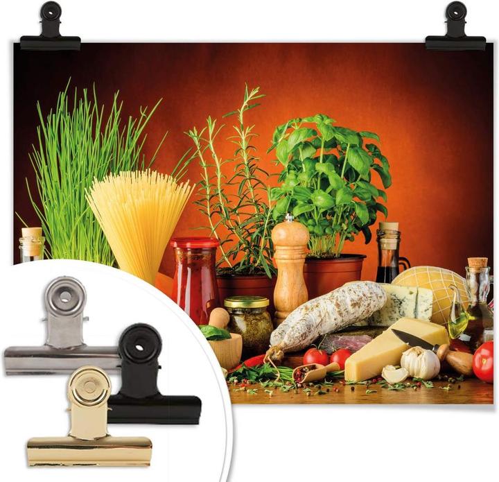 Image du produit Trenddeko Cuisine italienne (30 x 24 cm)