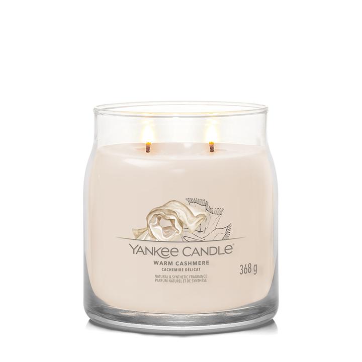 Actual product image Yankee Candle Warm Cashmere Signature Medium Jar Scented Candle