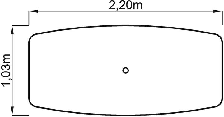 Actual product image Hammerbacher Series KT (220 x 105 cm)
