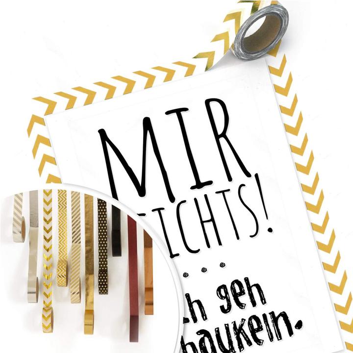 Actual product image Trenddeko I've had enough, I'm going to rock (30 x 40 cm)