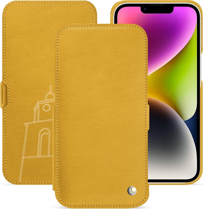 Image du produit Noreve Coque en cuir à rabat horizontal (Apple iPhone 15 Plus)