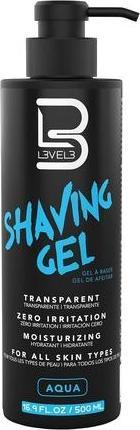 Actual product image L3vel3 Shaving Gel Aqua For Men 16.9 oz (169 ml, Shaving gel)