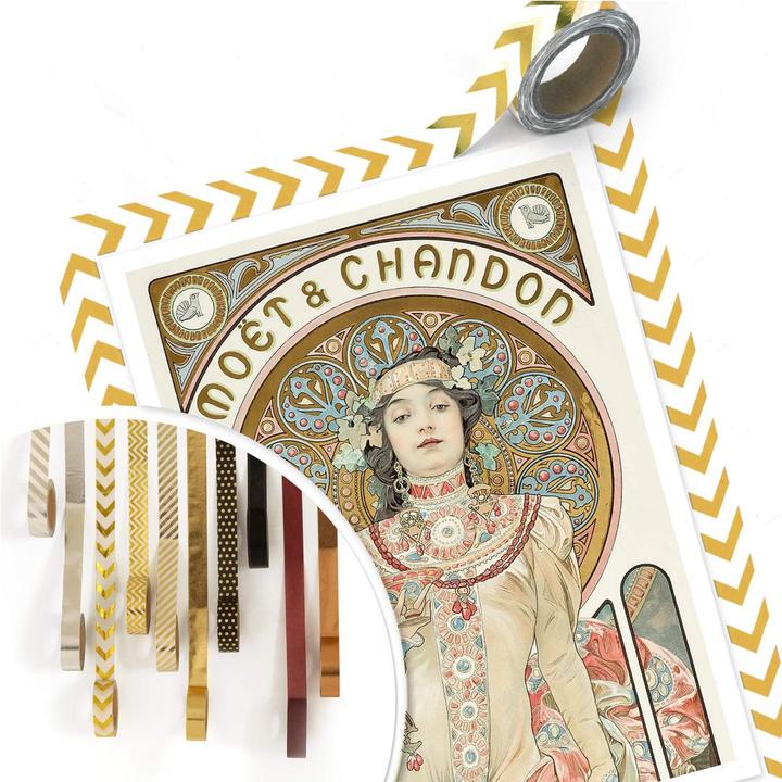 Immagine prodotto Trenddeko Mucha - Moët e Chandon: Dry Imperial (40 x 50 cm)