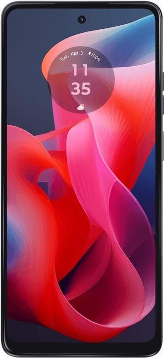 Actual product image Motorola MOTO G24 4+128GB DS 4G MATTE CHARCOAL OEM (128 GB, Charcoal Mat, 6.56", Dual SIM, 4G)