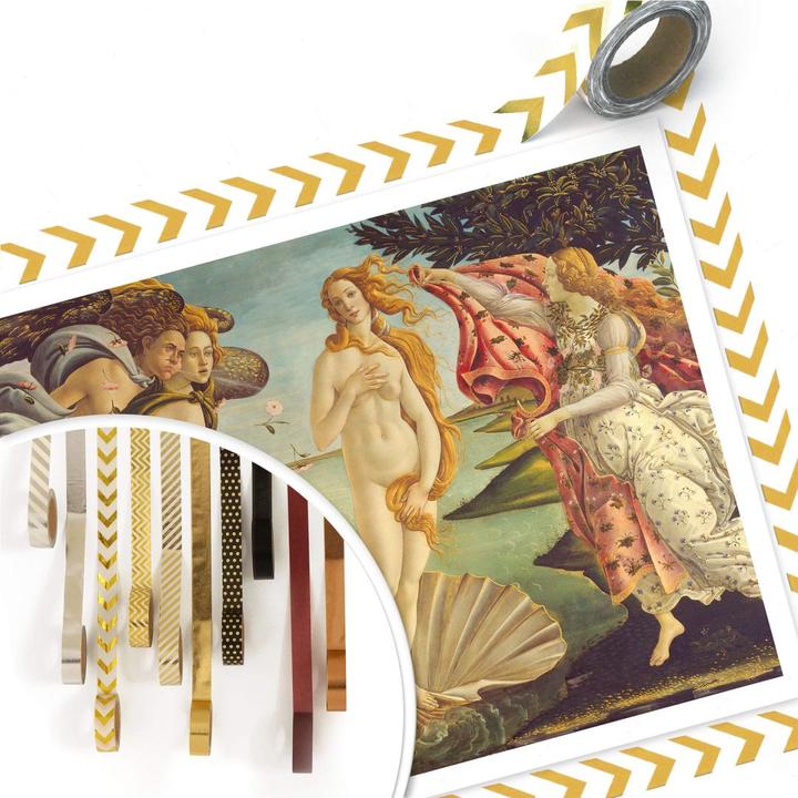 Actual product image Trenddeko Botticelli - Birth of Venus (120 x 100 cm)
