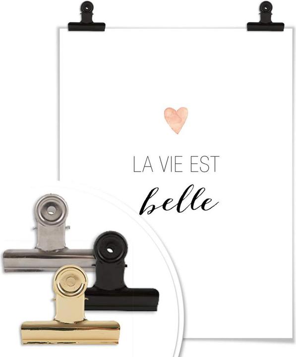Actual product image Trenddeko Confetti & Cream - La vie est belle (50 x 60 cm)