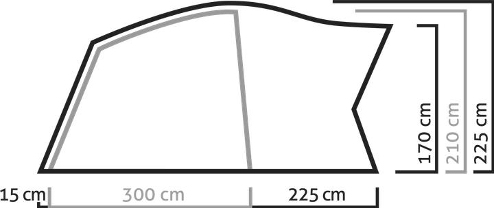 Produktbild Salewa Alpine Lodge V (Kuppelzelt, 9.30 kg, 5 Personen)