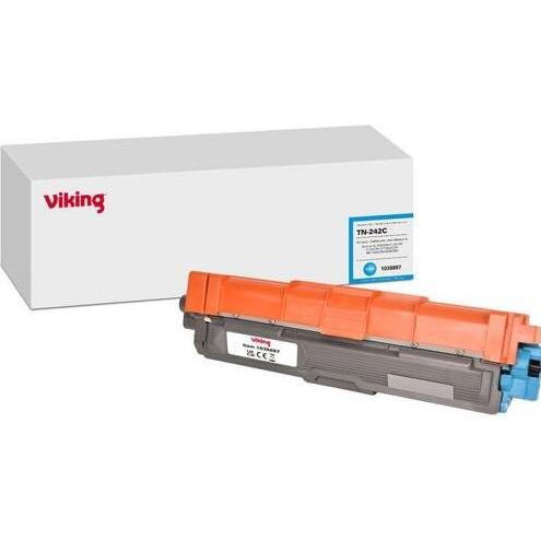 Viking, Toner, Tonerkartusche Kompatibel Brother TN-242-C Cyan