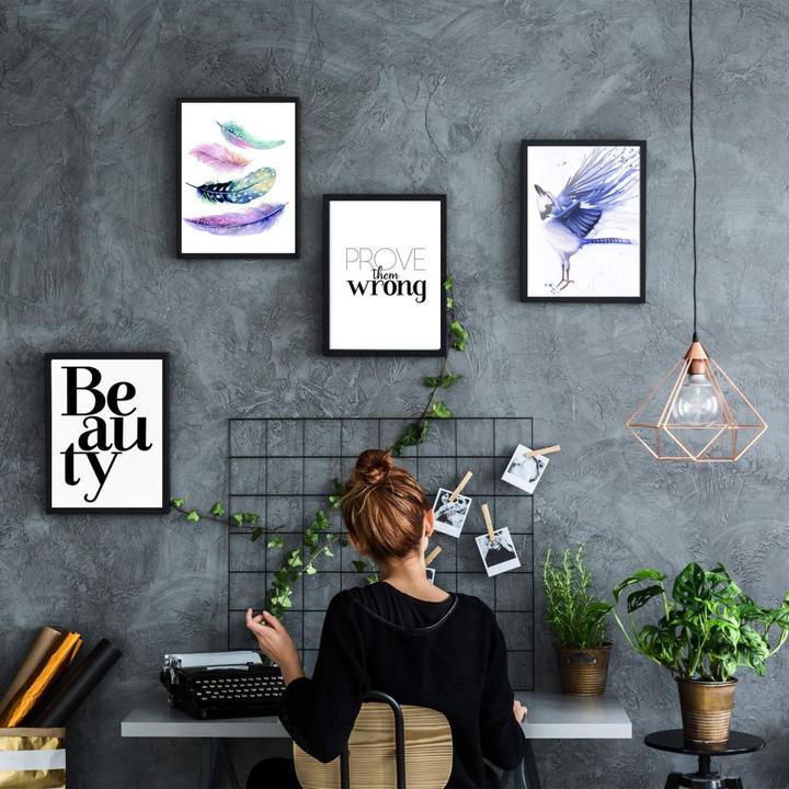 Produktbild Trenddeko Müller - Blaumeise (80 x 120 cm)
