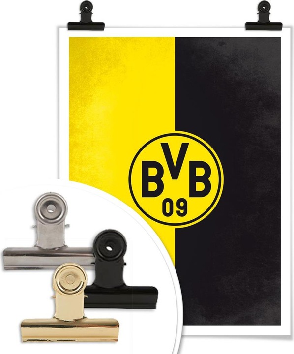 Produktbild Borussia Dortmund BVB Logo Gelb Schwarz (80 x 100 cm)