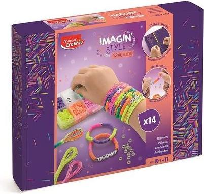 Actual product image Maped Creative jewellery set IMAGIN'STYLE bracelets NEON Set for creating 14 bracelets, for the Technike