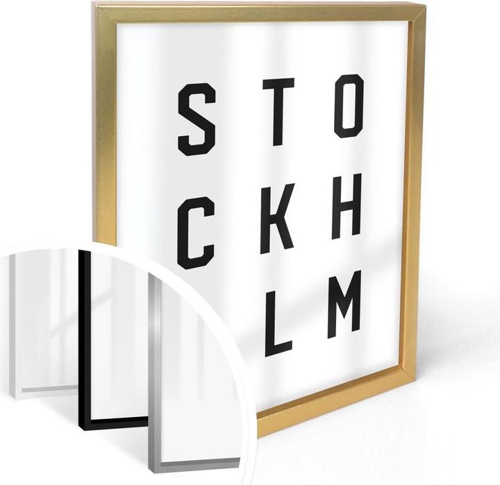 Image du produit Trenddeko Typographie Stockholm (24 x 30 cm)