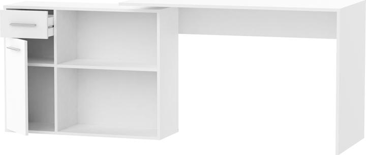 ADRK Furniture Angolo scrivania SAULO