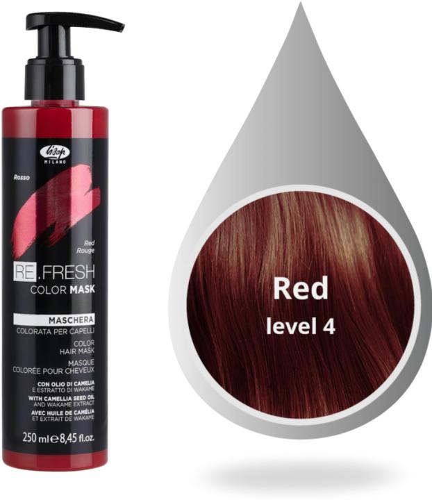 Immagine prodotto Lisap ReFresh Color Mask Rosso 250ml (250 ml)