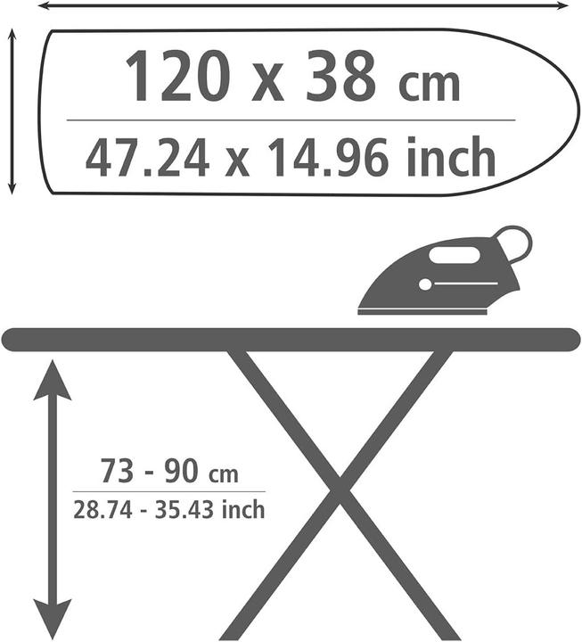 Produktbild Wenko Classic (120 x 38 cm)