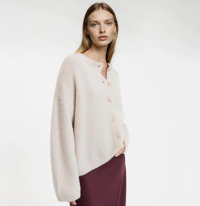 Produktbild La Redoute Collections Strickjacke aus Alpaka-Mischung (XL)