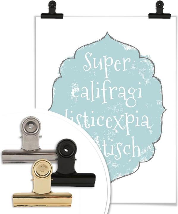 Produktbild Trenddeko Supercalifragilisticexpialigetisch (40 x 50 cm)